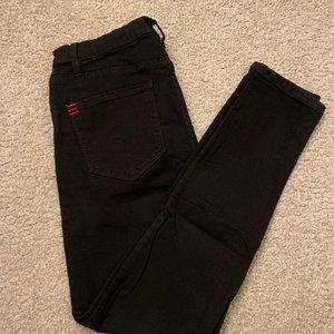 BDG Twig High Rise Cropped Black Jeans